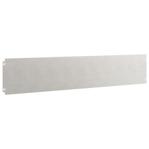 Raseneinfassung 10 Stk. 20 x 103 cm Edelstahl Silber