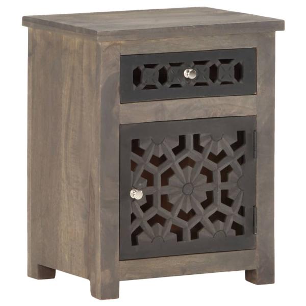 ARDEBO.de - Nachttisch 40×30×50 cm Mango Massivholz