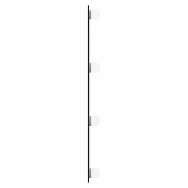 Wandspiegel mit LED-Leuchten 30x60 cm Glas Rechteckig