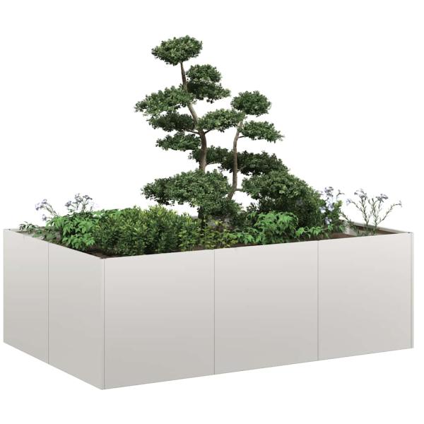 ARDEBO.de - Pflanzkübel 120x80x40 cm Edelstahl