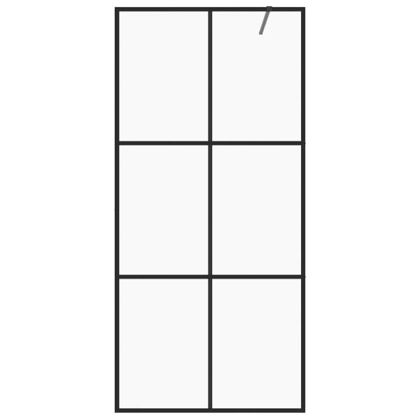 Duschwand für Begehbare Dusche mit Klarem ESG Glas 115x195 cm
