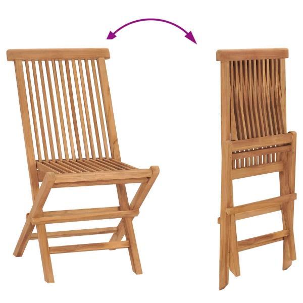 Garten Essgruppe Braun Massivholz Teak