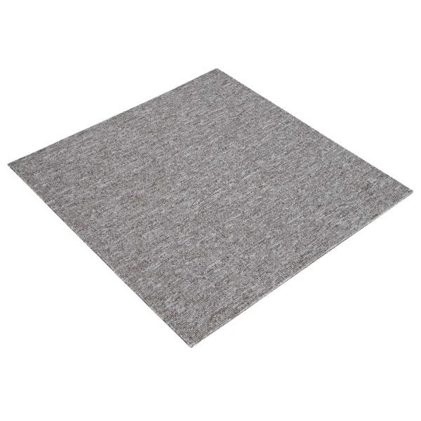 Teppichfliese Braun 50 x 50 cm 36 stk. PP und Bitumen