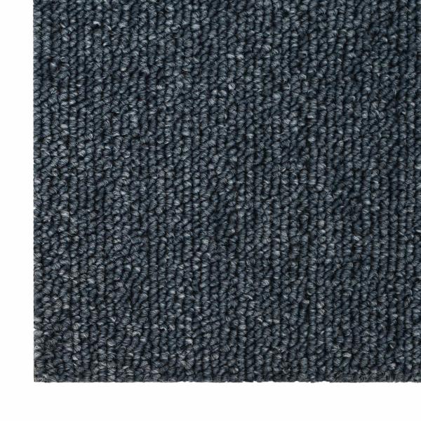 Teppichfliese Blaugrau 50 x 50 cm 36 stk. PP und Bitumen