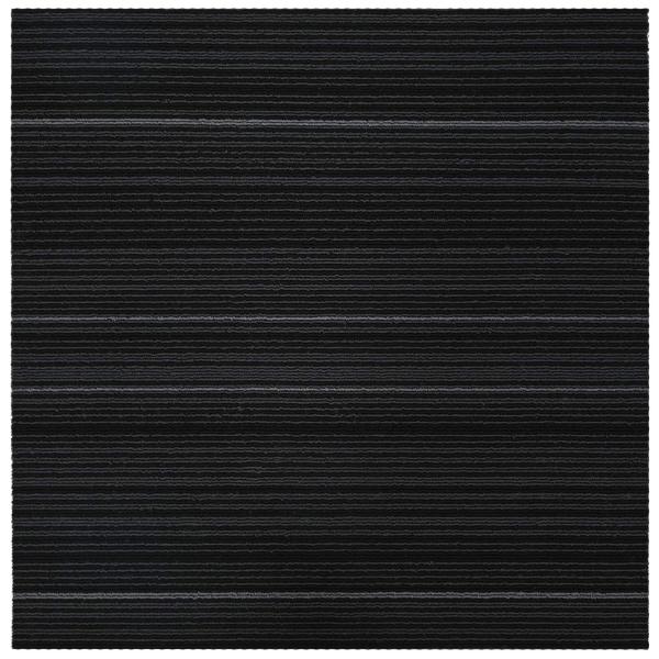 Teppichfliese Gestreift Dunkelgrau 50 x 50 cm 36 stk.