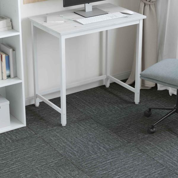 Teppichfliese Rockgrau 50 x 50 cm 36 stk. PP und Bitumen
