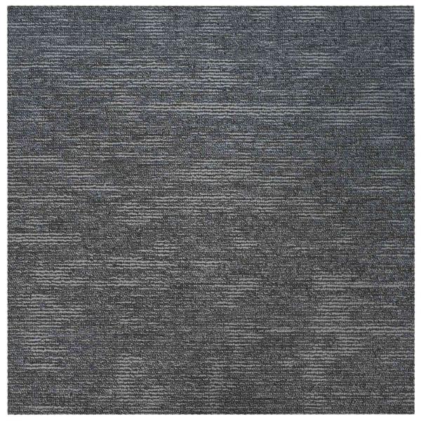 Teppichfliese Himmelgrau 50 x 50 cm 36 stk. PP und Bitumen