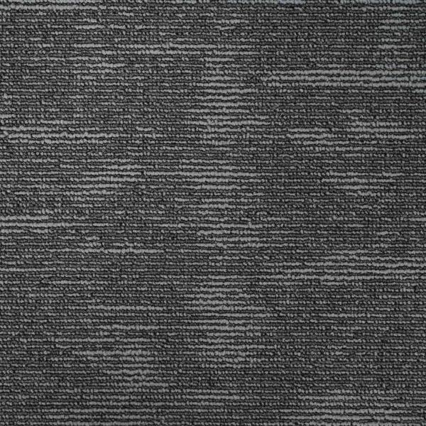 Teppichfliese Dunkelgrau 50 x 50 cm 4 stk. PP und Bitumen