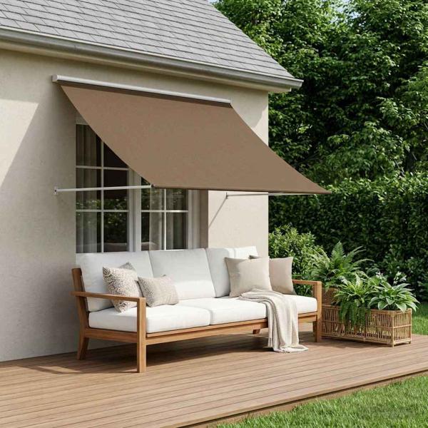 ARDEBO.de - Markise Taupe 300 x 150 cm