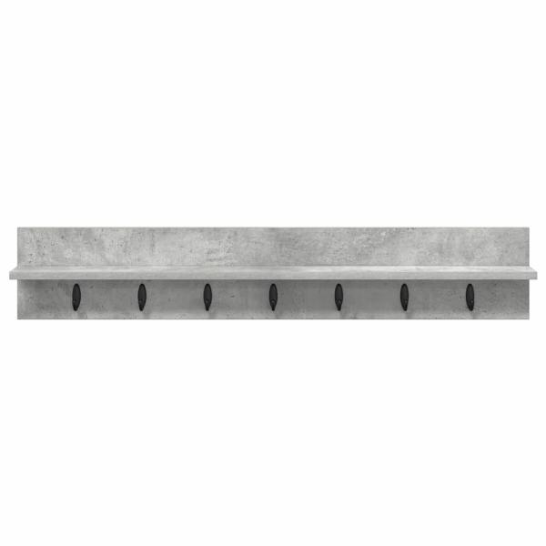 Wandmontierter nachttisch Wandhalterung Beton Grau