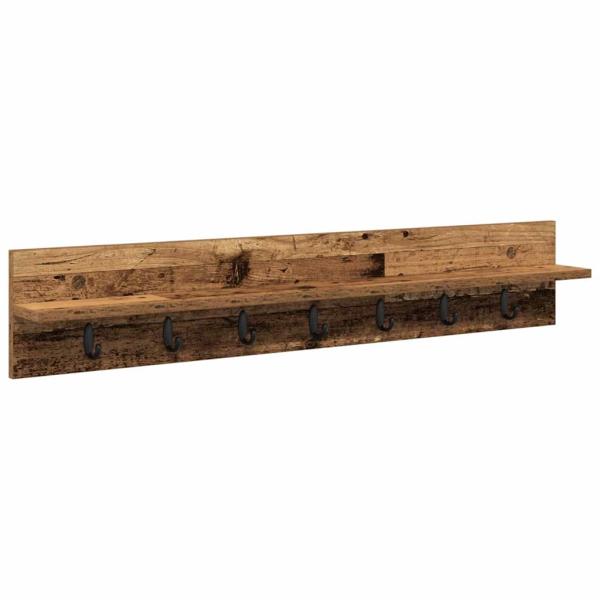Wandmontierter nachttisch Wandhalterung Altholz Holzwerkstoff