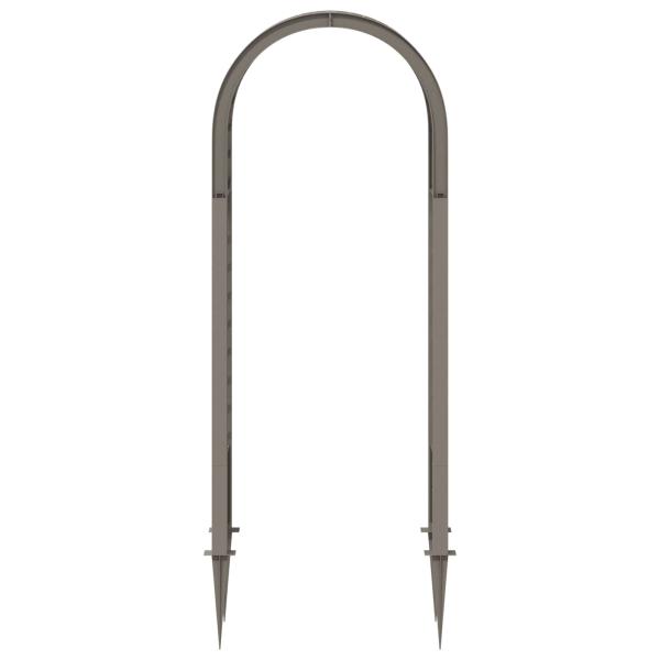 Rosenbogen mit Spitzen PP Grau