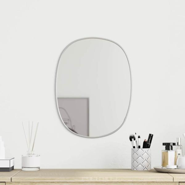 ARDEBO.de - Wandspiegel Silbern 30x25 cm