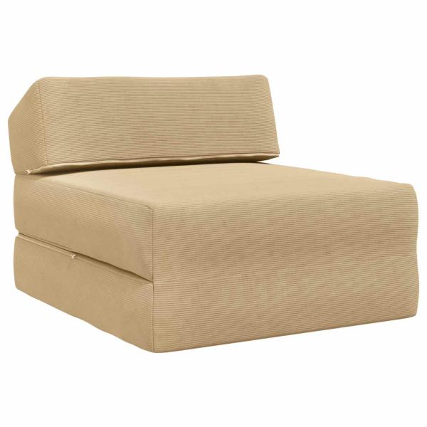 Klappsofa Bett Grün Grau 60 x 70 x 41 cm Stoff