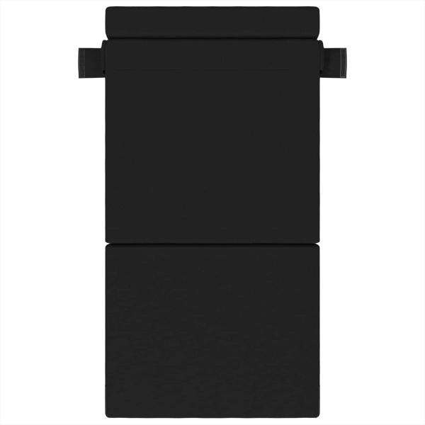 Klappsofa Bett Schwarz 70 x 72 x 60 cm Stoff