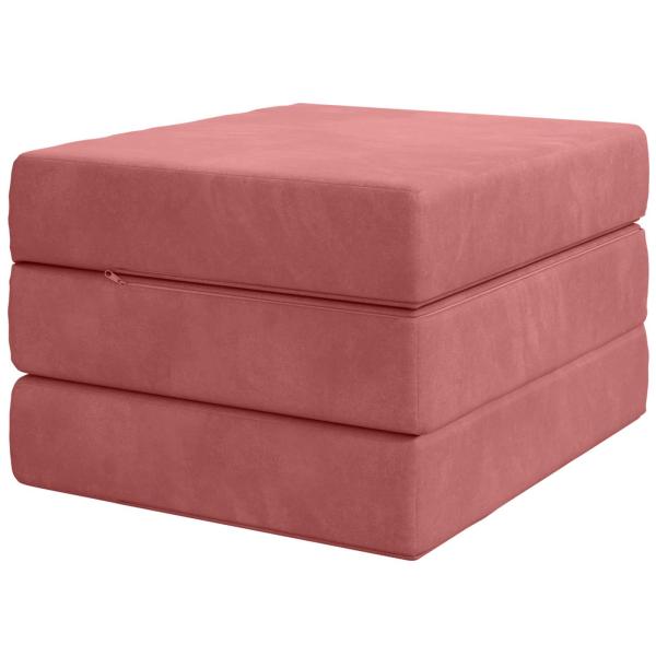 Klappsofa Bett 75 x 63 x 45 cm Rosa