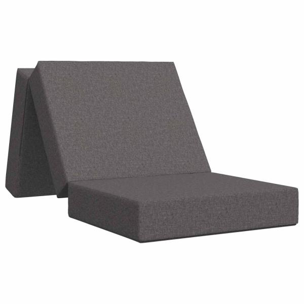 Klappsofa Bett 75 x 67 x 45 cm Hellgrau