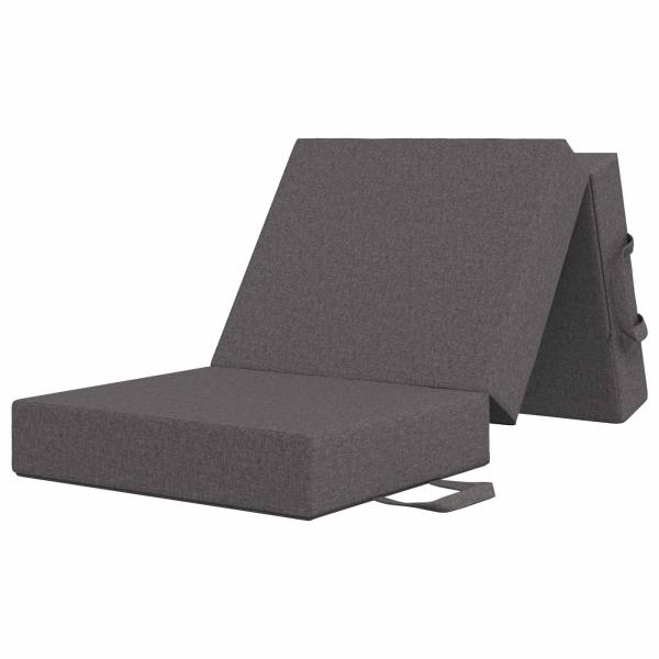 Klappsofa Bett 75 x 67 x 45 cm Hellgrau