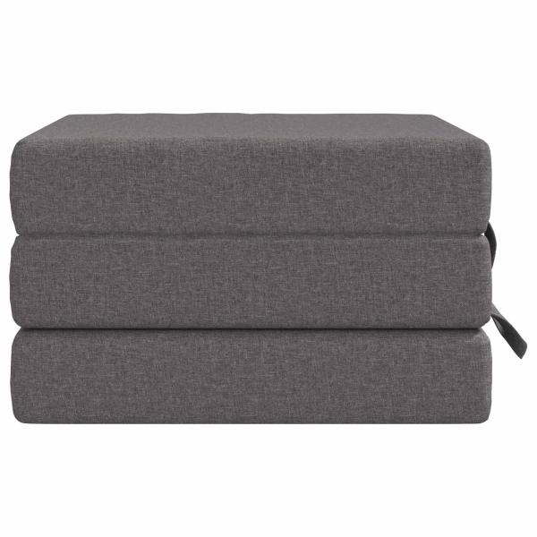 Klappsofa Bett 75 x 67 x 45 cm Hellgrau