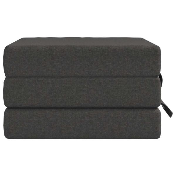 Klappsofa Bett 90 x 67 x 45 cm Dunkelgrau