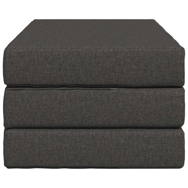 Klappsofa Bett 100 x 67 x 45 cm Dunkelgrau