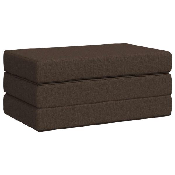 Klappsofa Bett 100 x 67 x 45 cm Taupe