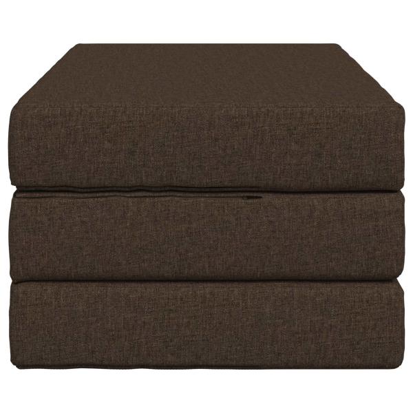 Klappsofa Bett 100 x 67 x 45 cm Taupe