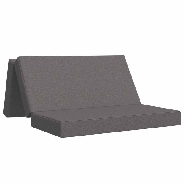 Klappsofa Bett 140 x 67 x 45 cm Hellgrau