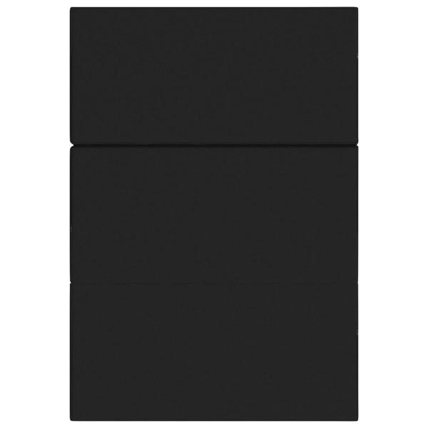 Klappsofa Bett 140 x 67 x 45 cm Schwarz