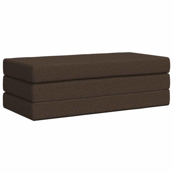 Klappsofa Bett 160 x 67 x 45 cm Taupe