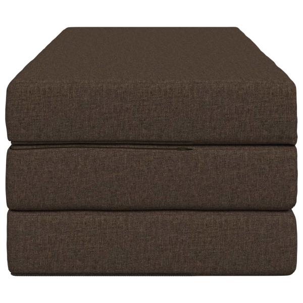 Klappsofa Bett 160 x 67 x 45 cm Taupe