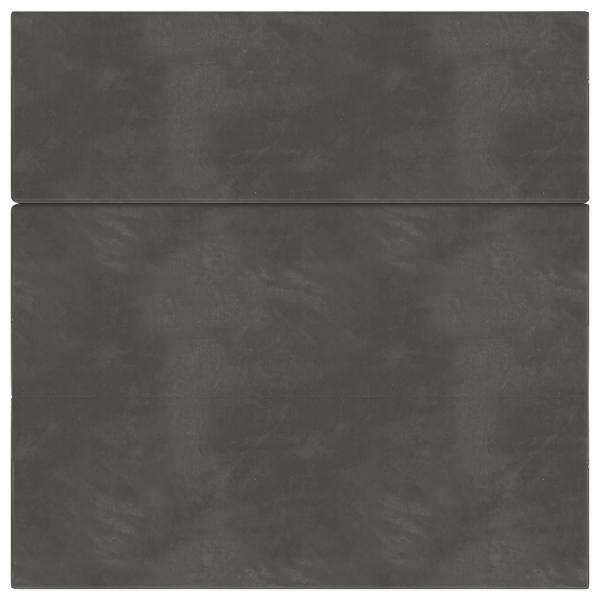 Klappsofa Bett 200 x 67 x 45cm Dunkelgrau