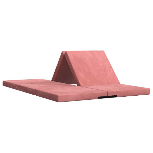 Klappsofa Bett 70 x 67 x 48 cm Rosa