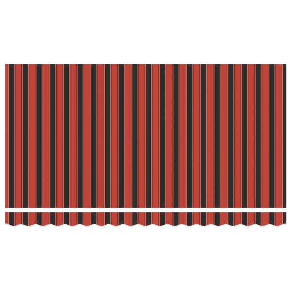 Einziehbare Markise Orange 350 x 200 cm Stoff
