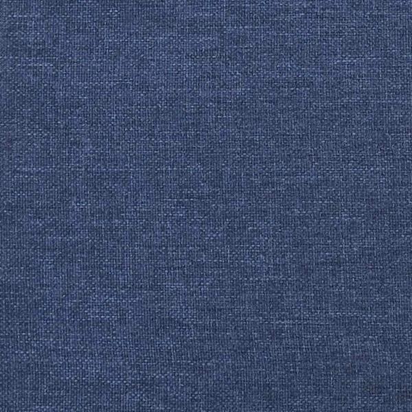 Fußhocker Blau 45x29,5x35 cm Stoff