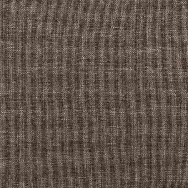 Fußhocker Taupe 45x29,5x35 cm Stoff