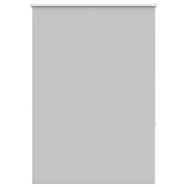 ARDEBO.de - Verdunkelungsrollo Hellgrau 110x130cm Stoffbreite 105,7cm