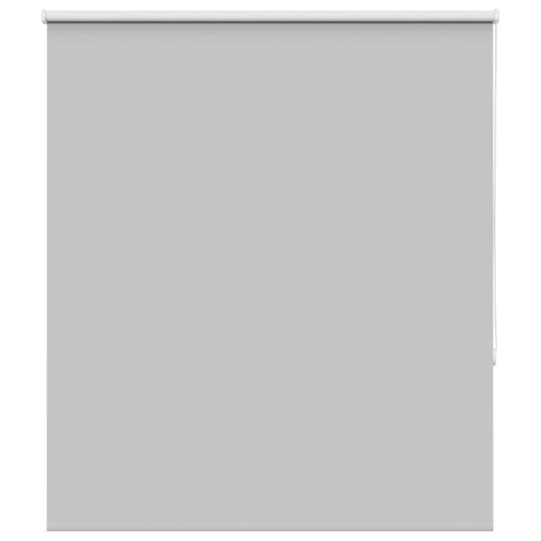 ARDEBO.de - Verdunkelungsrollo Hellgrau 130x150cm Stoffbreite 126,6cm
