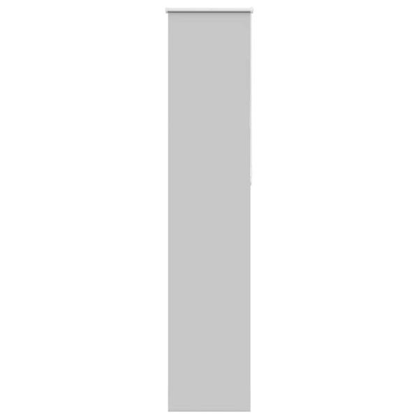 ARDEBO.de - Verdunkelungsrollo Hellgrau 40x210 cm Stoffbreite 35,7 cm