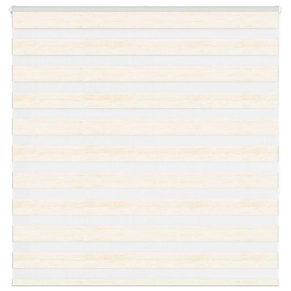 ARDEBO.de - Doppelrollo Marmorbeige 150x150cm Stoffbreite 145,9 cm Polyester
