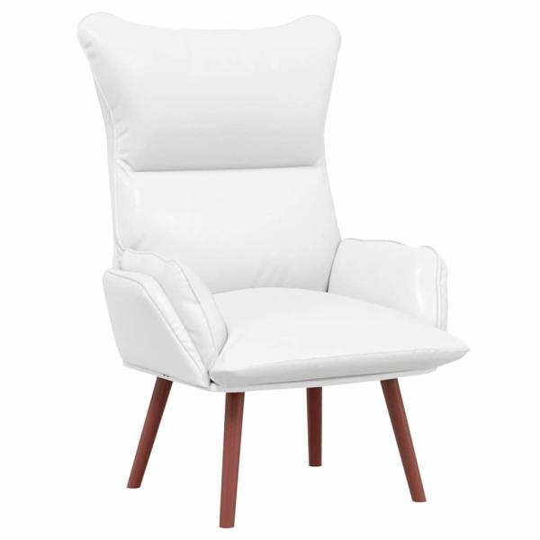 Sessel Wei? 69 x 74 x 93 cm Kunstleder