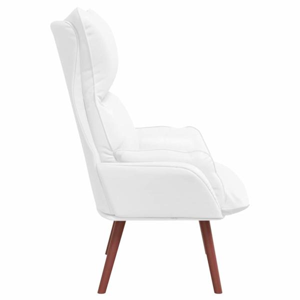 Sessel Wei? 69 x 74 x 93 cm Kunstleder