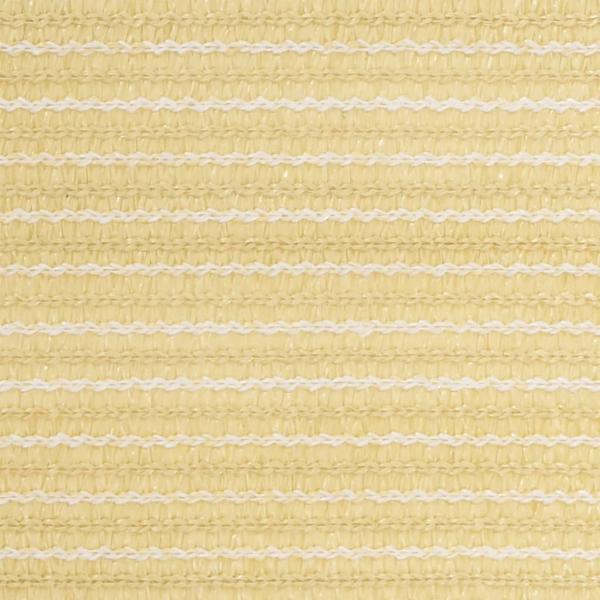 Balkon-Sichtschutz Beige 75x300 cm HDPE