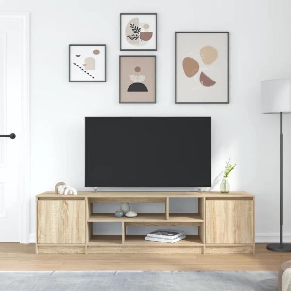 TV-Schrank Sonoma-Eiche 188,5x41x50 cm Holzwerkstoff