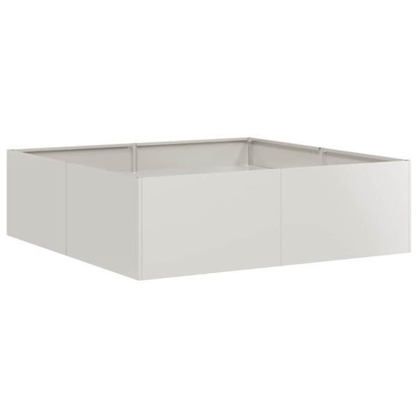 Pflanzkübel 100x100x30 cm Edelstahl