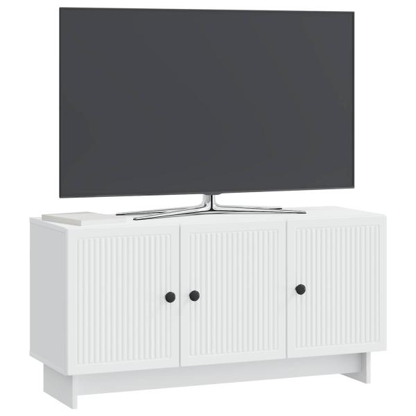 TV-Schränk Weiß 99 x 34,5 x 50 cm Holzwerkstoff