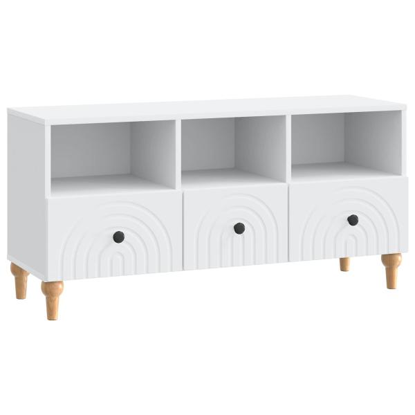 TV-Schränk Weiß 102 x 34,5 x 50 cm Holzwerkstoff