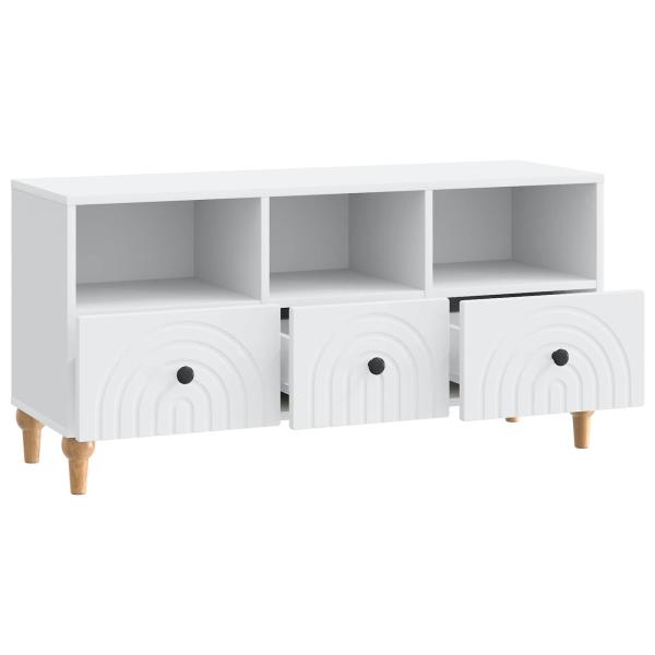 TV-Schränk Weiß 102 x 34,5 x 50 cm Holzwerkstoff