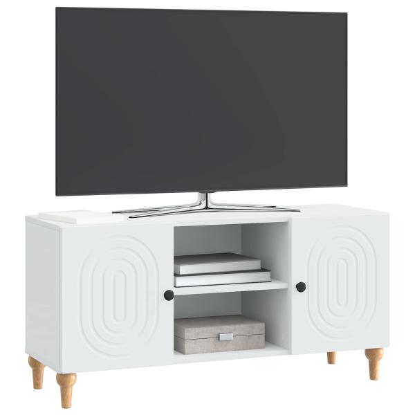 TV-Schränk Weiß 102 x 34,5 x 50 cm Holzwerkstoff