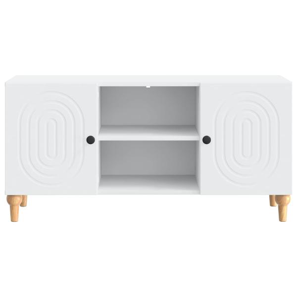 TV-Schränk Weiß 102 x 34,5 x 50 cm Holzwerkstoff